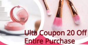 Ulta Coupon 20 Off Entire Purchase